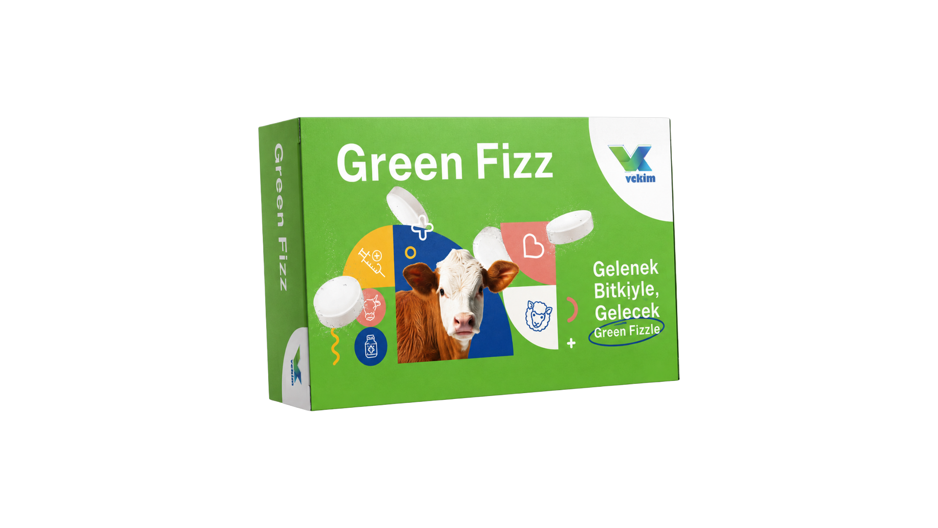 Green Fizz Efervesan Tablet - Kontrollü salınımlı bolus
