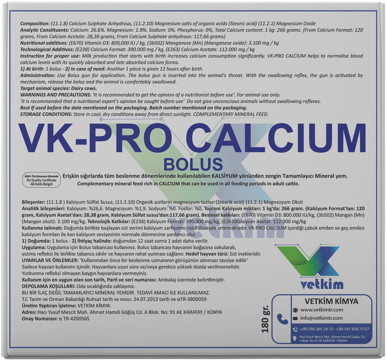 VK-PRO CALCIUM